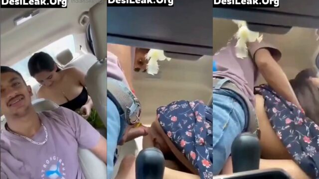 Hot bhabhi and boyfriend car fucking sex, girl says ander he hai behanchod, clear hindi audio