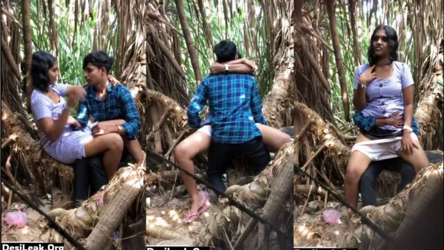 Tamil young village girl Sex with Boy Friend Outdoor,