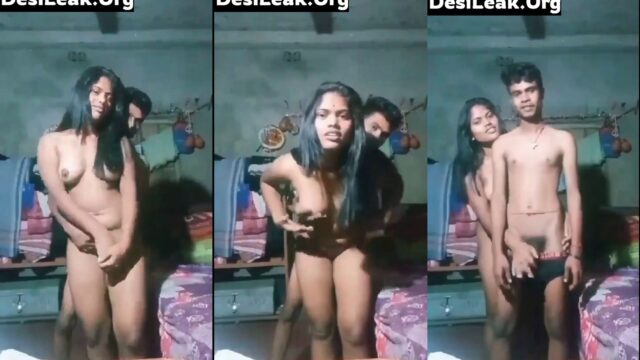 Village desi couple making their lovely little mms video