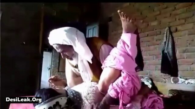 Pakistani old father Fucking his Bahu leaked video,