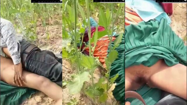 Young Village girl ki khet mein zabardast chudai, HD Audio