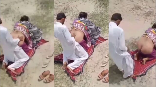 Desperately Horny Pakistani Jhang Couple Fucking Outdoor, mms Leaked with clear Audio