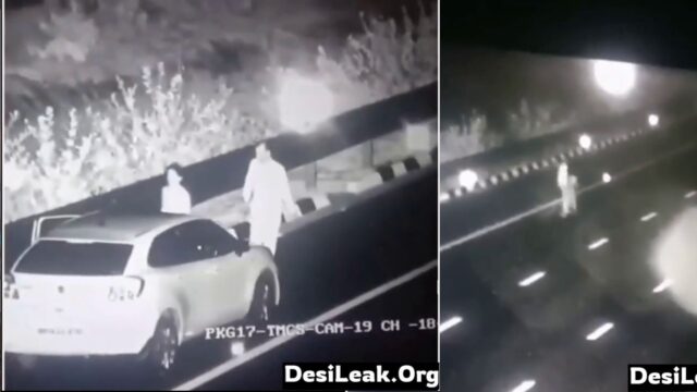 Manohar Lal Dhakad Leaked highway sextape Video cctv viral, part 2