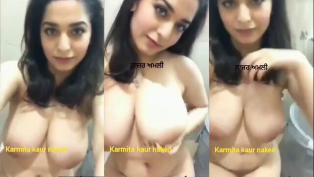 Hot Karmita Kaur instagram influencer viral leaked video